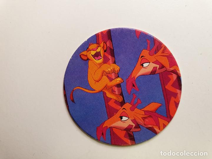 Juguetes antiguos y Juegos de colecci&oacute;n: TAZO PANINI CAPS - DISNEY EL REY LEON - TRASERA LEEUWEKONING - N&ordm; 13