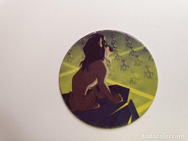 Juguetes antiguos y Juegos de colecci&oacute;n: TAZO PANINI CAPS - DISNEY EL REY LEON - TRASERA LEEUWEKONING - N&ordm; 17