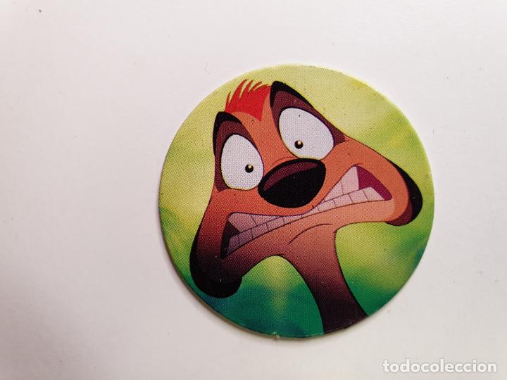 Juguetes antiguos y Juegos de colecci&oacute;n: TAZO PANINI CAPS - DISNEY EL REY LEON - TRASERA LEEUWEKONING - N&ordm; 27