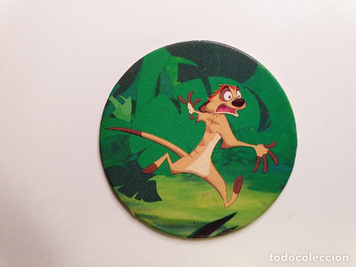 Juguetes antiguos y Juegos de colecci&oacute;n: TAZO PANINI CAPS - DISNEY EL REY LEON - TRASERA LEEUWEKONING - N&ordm; 26