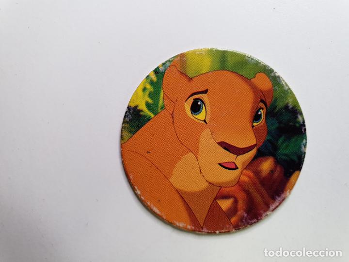 Juguetes antiguos y Juegos de colecci&oacute;n: TAZO PANINI CAPS - DISNEY EL REY LEON - TRASERA LION KING - N&ordm; 32