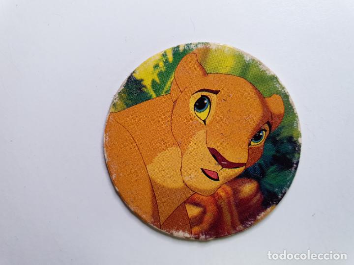 Juguetes antiguos y Juegos de colecci&oacute;n: TAZO PANINI CAPS - DISNEY EL REY LEON - TRASERA LION KING - N&ordm; 32