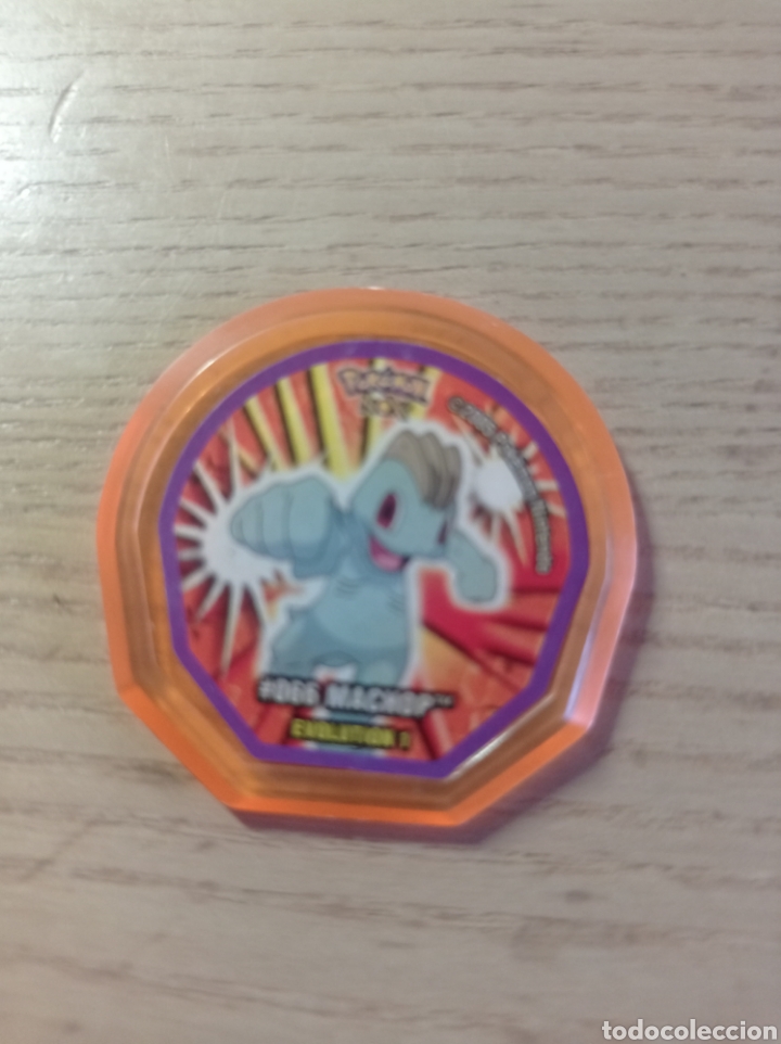 Juguetes antiguos y Juegos de colecci&oacute;n: Pok&eacute;mon Tazos Nox - 66 Machope