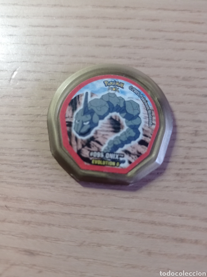 Juguetes antiguos y Juegos de colecci&oacute;n: Pok&eacute;mon Tazos Nox - 95 Onix