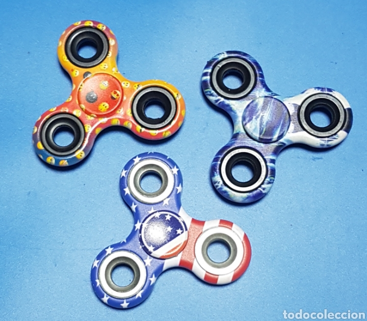 Juguetes antiguos y Juegos de colecci&oacute;n: *** LG10 - LOTE DE TRES SPINERS