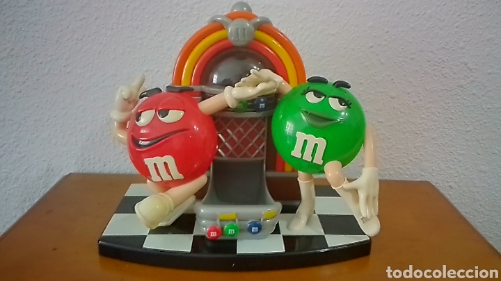Brinquedos antigos e Jogos de cole&ccedil;&atilde;o: Dispensador original M&MS