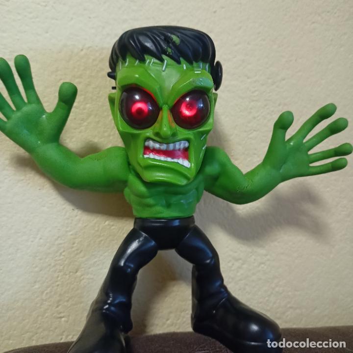 Juguetes antiguos y Juegos de colecci&oacute;n: Mu&ntilde;eco Frankenstein extensible funcionando