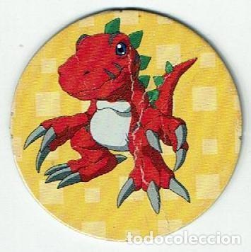 Juguetes antiguos y Juegos de colecci&oacute;n: COLECCI&Oacute;N TAZOS PANINI CAPS DIGIMON 02 DIGIMON MONSTERS TAZO CAPS POGS N&Uacute;MERO 53 TYRANNOMON ANIME