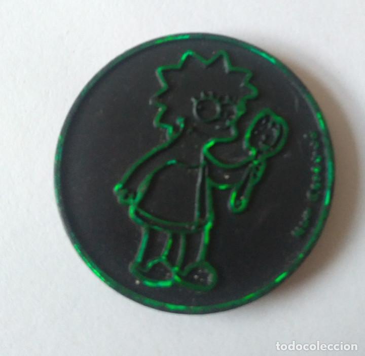 Juguetes antiguos y Juegos de colecci&oacute;n: master tazo plastico simpsons lisa simpson