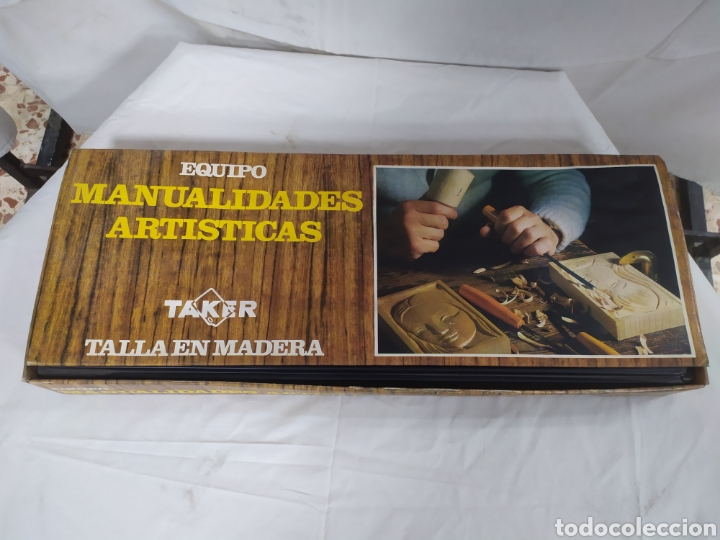 Juguetes antiguos y juegos de colecci&oacute;n: Equipo Manualidades Art&iacute;sticas, Taller en Madera.