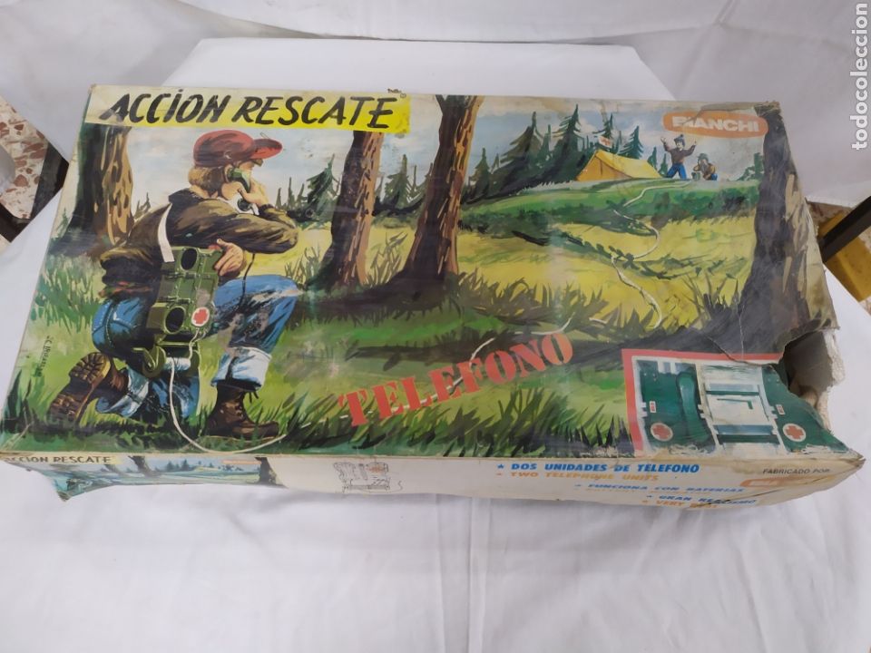 Juguetes antiguos y juegos de colecci&oacute;n: Acci&oacute;n Rescate de Bianchi