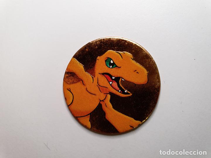 Juguetes antiguos y Juegos de colecci&oacute;n: TAZO MAGIC BOX INT - DIGIMON - 2000 - BRILLANTE N&ordm; 18