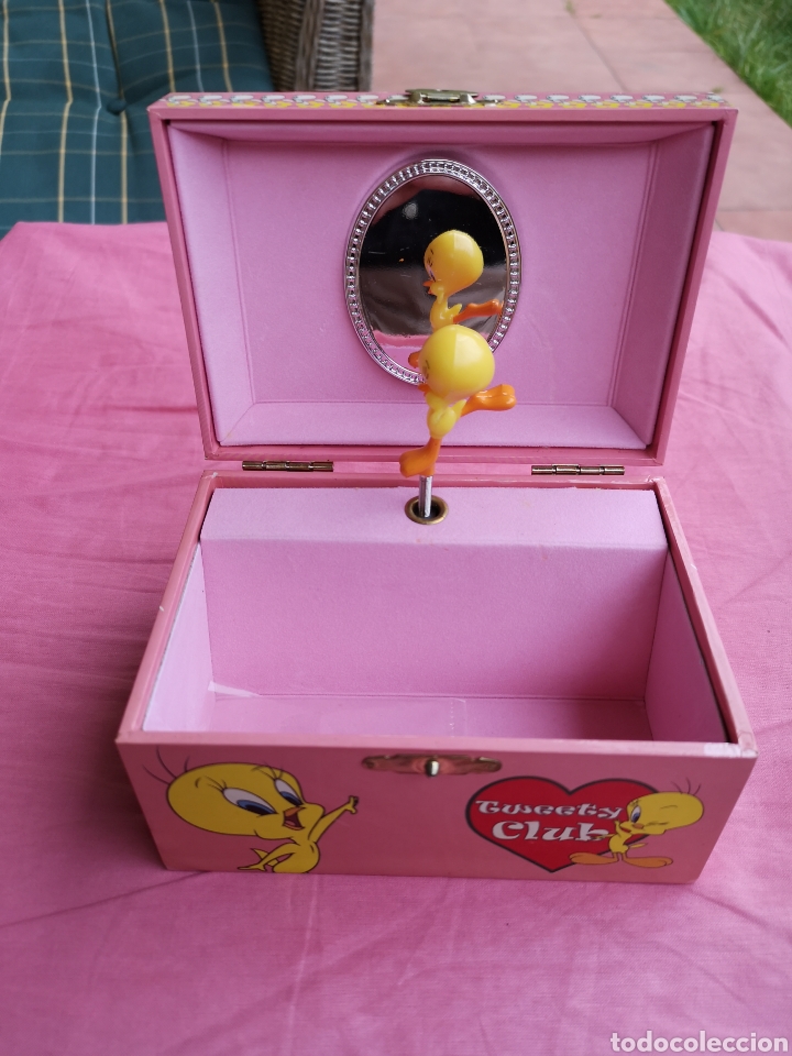 Juguetes antiguos y Juegos de colecci&oacute;n: Joyero musical Piolin. CUERDA PASADA. Looney Tunes 1998.