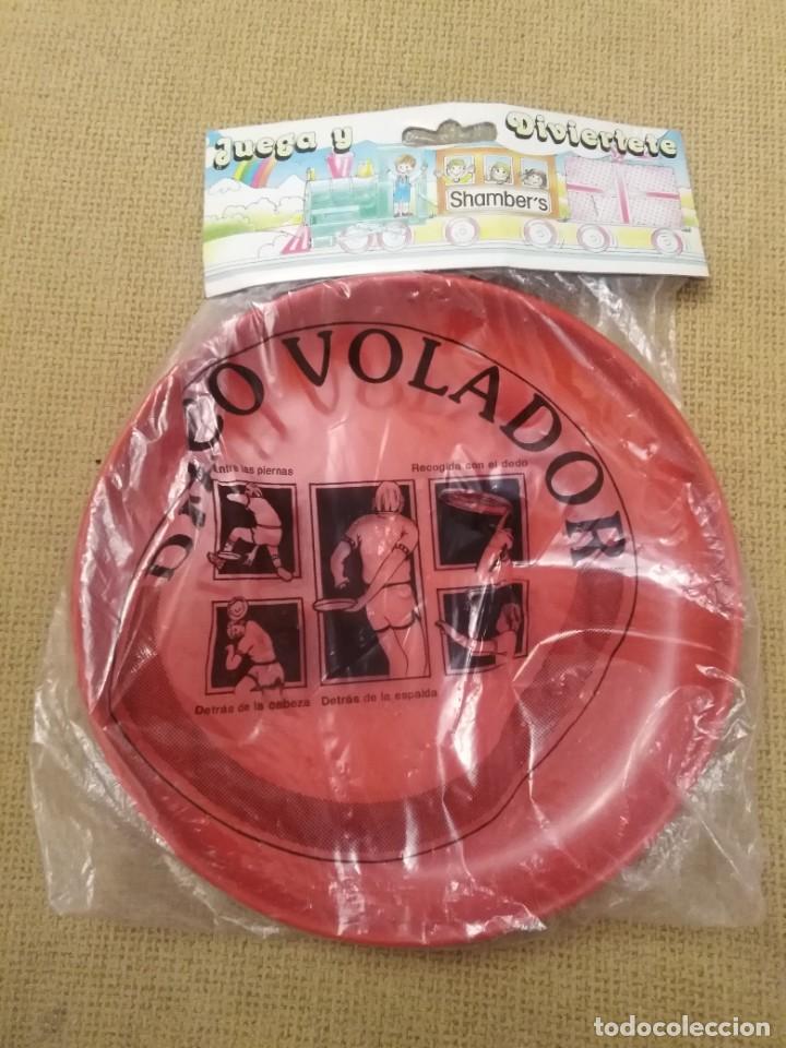 Juguetes antiguos y Juegos de colecci&oacute;n: Disco volador antiguo Shamber's
