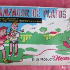 Juguetes antiguos y Juegos de colección: LANZADOR DE PLATOS NEMROD - UNICO EN TC - PARA CARABINAS, PISTOLAS.... Lote 352701464