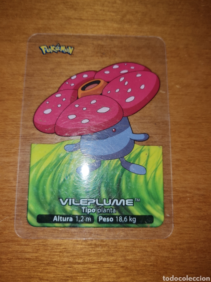 Juguetes antiguos y Juegos de colecci&oacute;n: Cromo carta lamincard lamincards Pokemon Vileplume Nintendo 2005