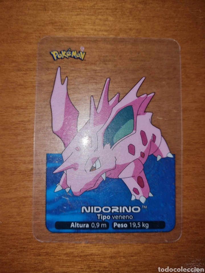 Juguetes antiguos y Juegos de colecci&oacute;n: Cromo carta lamincard lamincards Pokemon Nidorino Nintendo 2005