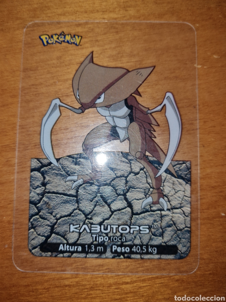 Juguetes antiguos y Juegos de colecci&oacute;n: Cromo carta lamincard lamincards Pokemon Kabutops Nintendo 2005