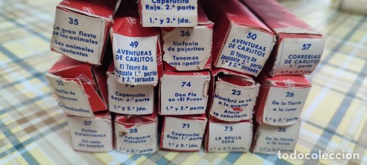 Juguetes antiguos y Juegos de colecci&oacute;n: Gran lote pel&iacute;culas paya juguetes cine