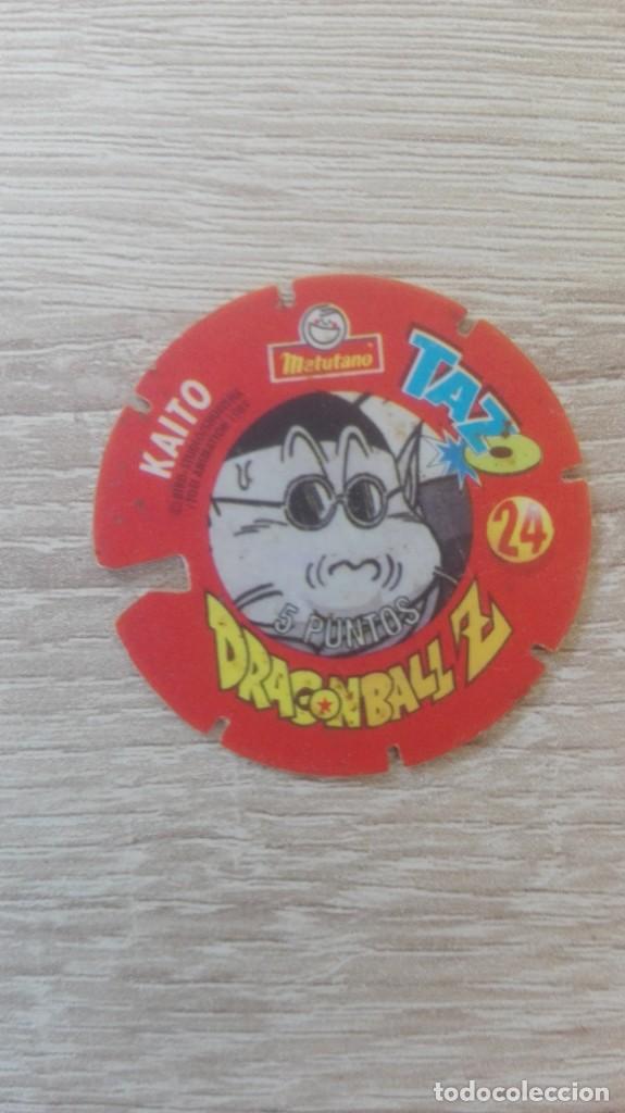 Juguetes antiguos y Juegos de colecci&oacute;n: TAZO DRAGON BALL Z N&ordm; 24 KAITO MATUTANO-TOEI ANIMATION-A&Ntilde;O 1989.