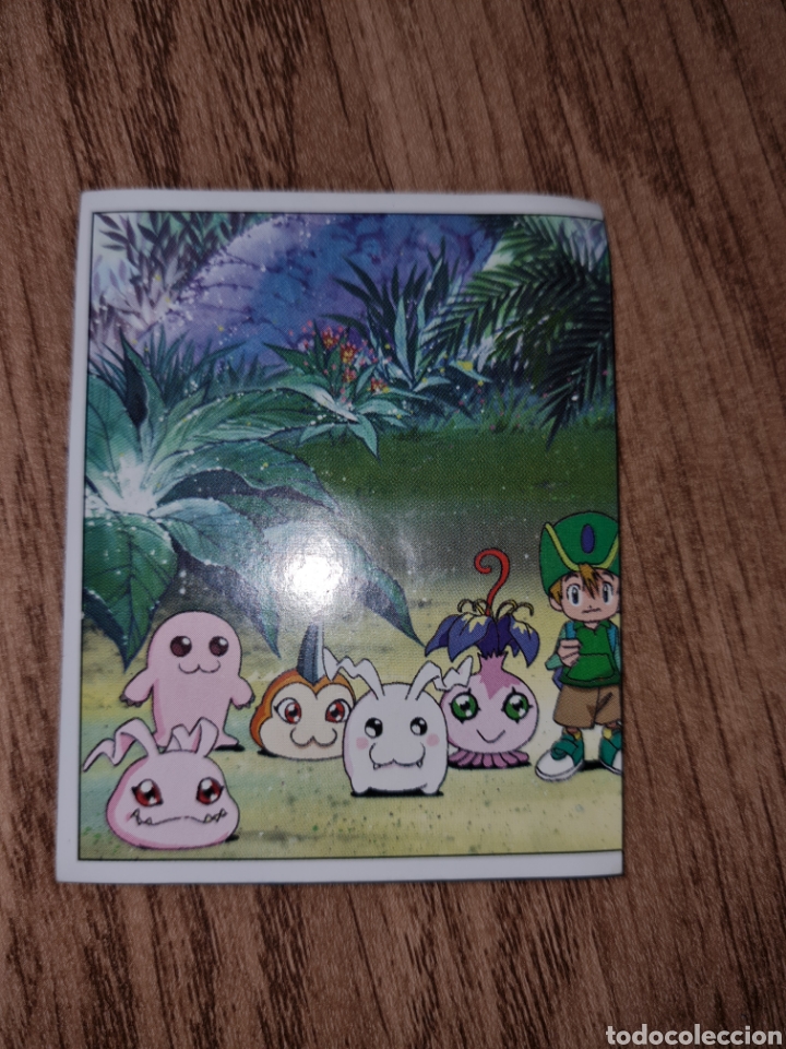 Juguetes antiguos y Juegos de colecci&oacute;n: Cromo pegatina Digimon 8 Digital Monsters Panini a&ntilde;o 2000 (bol 1)
