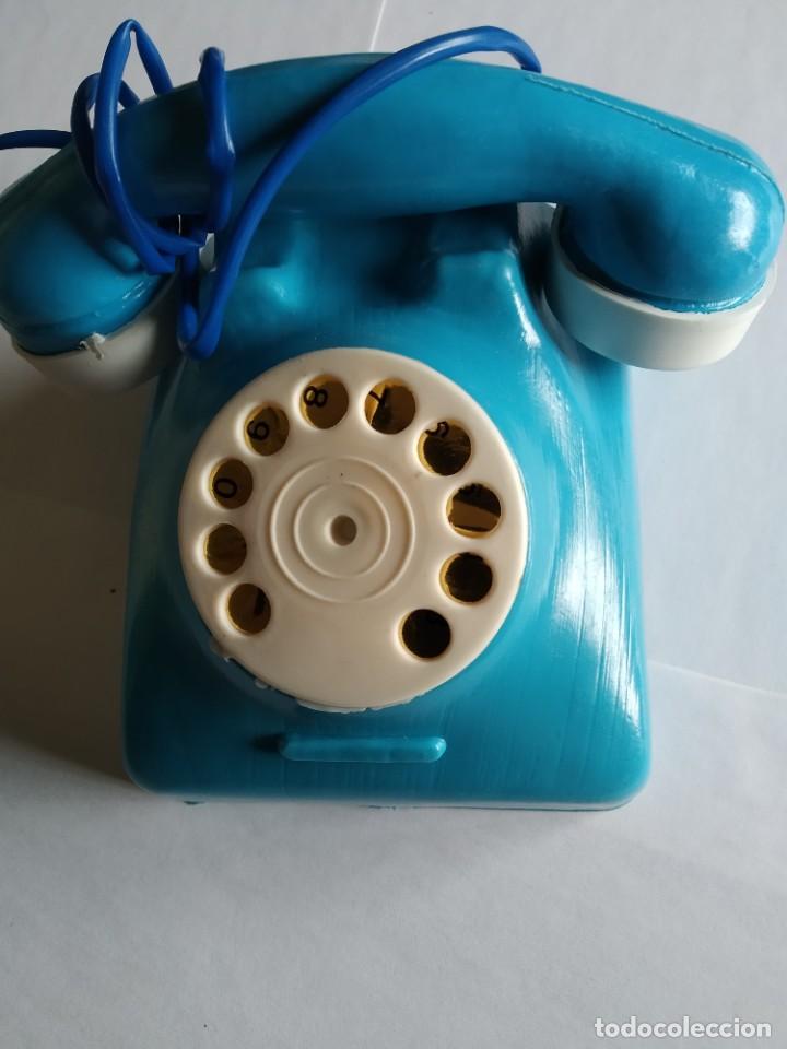 Juguetes antiguos y juegos de colecci&oacute;n: TELEFONO DE PLASTICO INFLADO , RESTOS DE ALMACEN . A&Ntilde;OS 70
