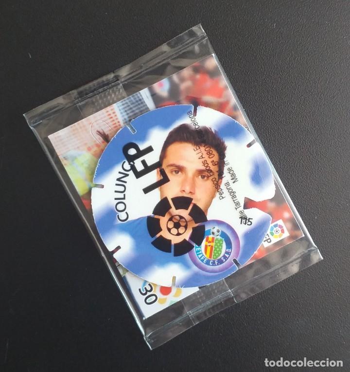 Juguetes antiguos y juegos de colecci&oacute;n: TAZO VOLADOR n&ordm; 115 COLUNGA GETAFE CHEETOS MATULIGA 2012-2013. Precintado.