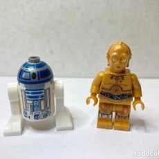Giocattoli antichi e Giochi di collezione: MODELOS COMPATIBLE TIPO LEGO - STAR WARS - C-3PO Y R2-D2. Lote 361796340