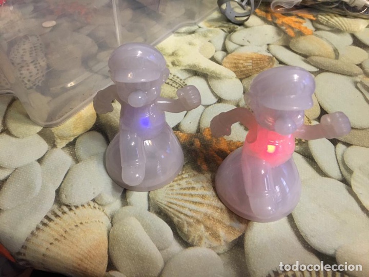 Juguetes antiguos y Juegos de colecci&oacute;n: Mario Bros - 2 Lamparas led