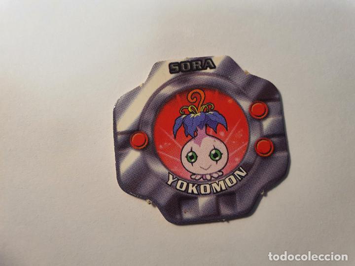 Juguetes antiguos y Juegos de colecci&oacute;n: TAZO DIGIMON 2000 - RELOJ CHICLE VIDAL - N&ordm; YOKOMON