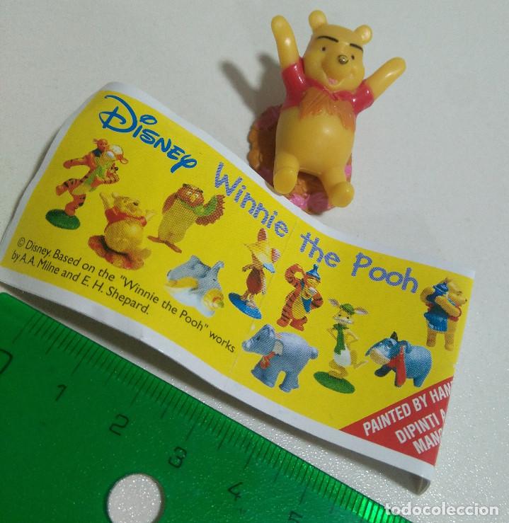 Juguetes antiguos y juegos de colecci&oacute;n: winnie pooh poh wini oto&ntilde;o mu&ntilde;eco figura miniatura disney osito oso zaini bear bpz papel mini