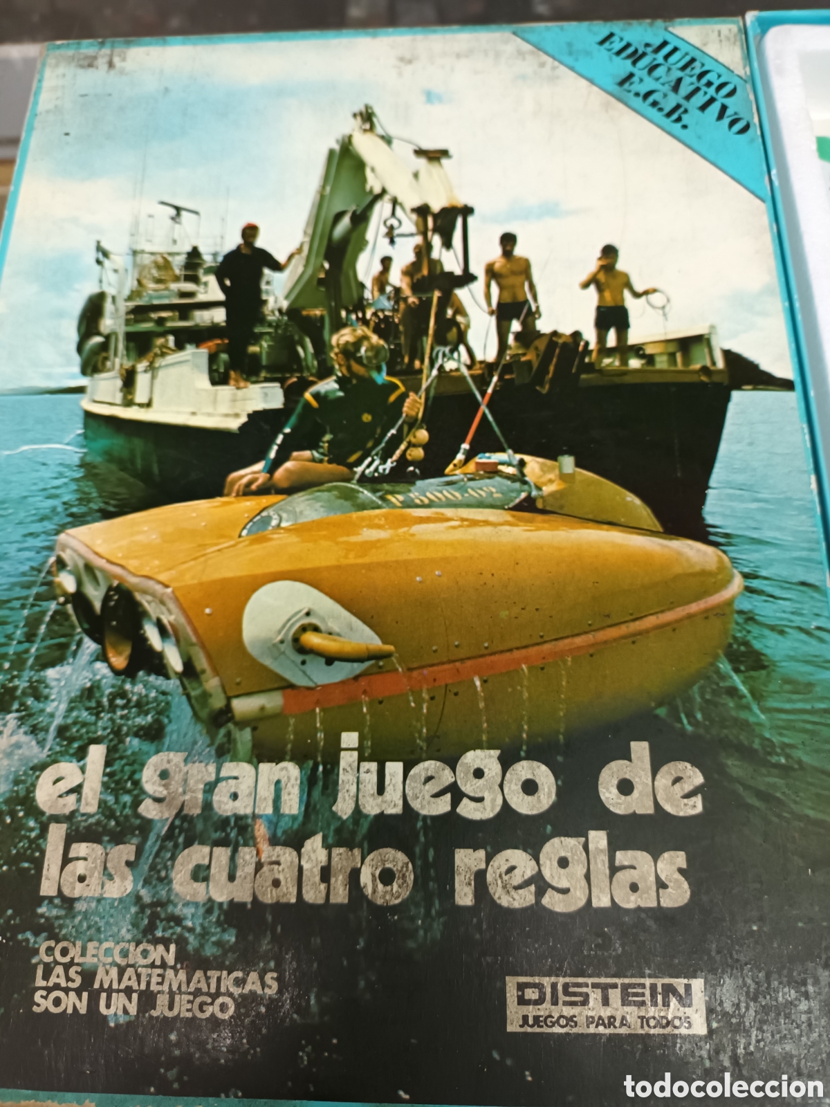 Juguetes antiguos y Juegos de colecci&oacute;n: Juego egb matem&aacute;ticas el gran juego de las 4 reglas.distein