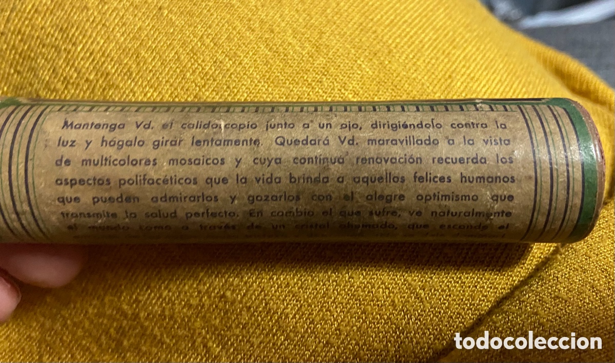 Juguetes antiguos y juegos de colecci&oacute;n: ANTIGUO CALEIDOSCOPIO - Foto 5