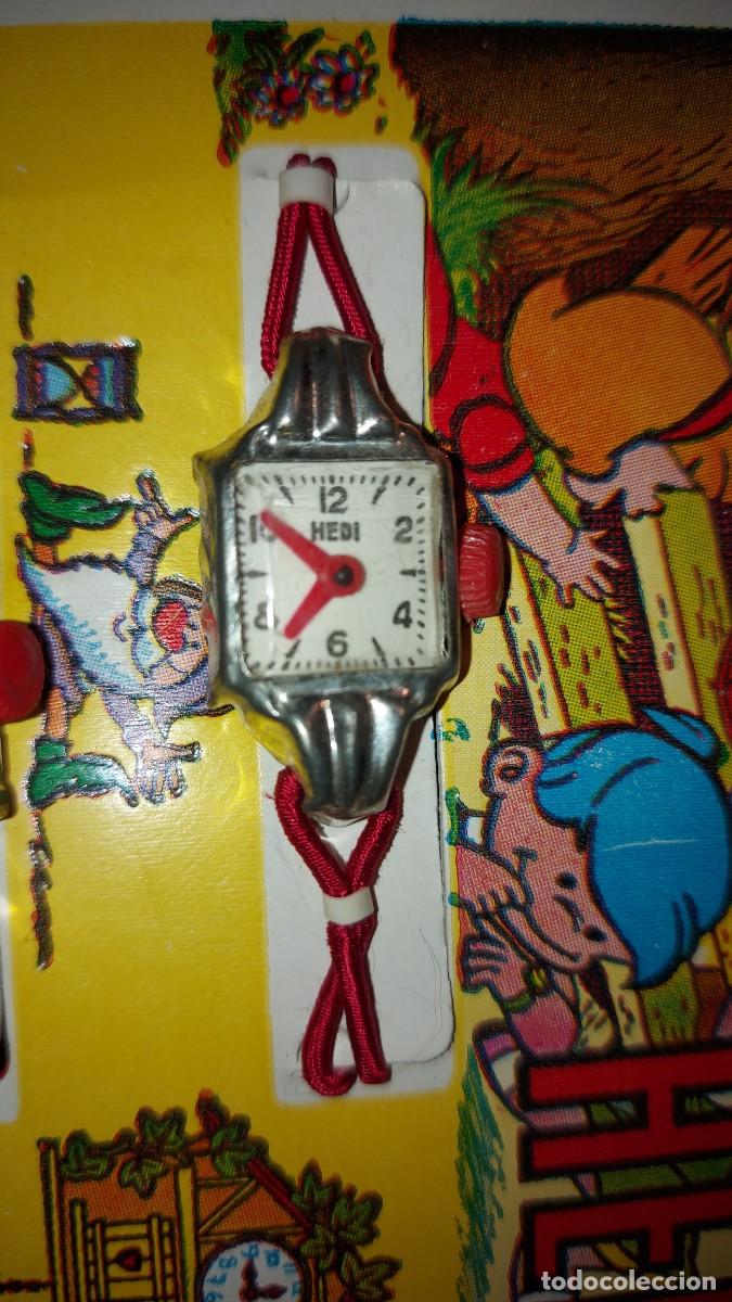 Juguetes antiguos y juegos de colecci&oacute;n: RELOJ DE JUGUETE HEDI - JUGUETE DE KIOSKO
