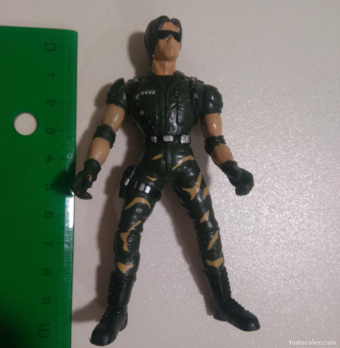 Juguetes antiguos y Juegos de colecci&oacute;n: Figura acci&oacute;n camuflaje mu&ntilde;eco articulado bootleg botleg ?