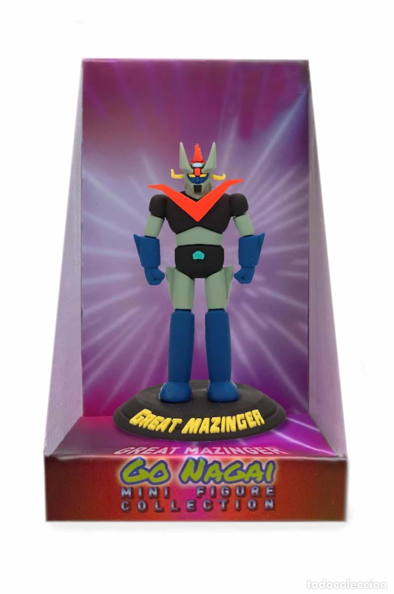 Juguetes antiguos y Juegos de colecci&oacute;n: MINI FIGURA GOMA GREAT MAZINGER MAZINGER Z