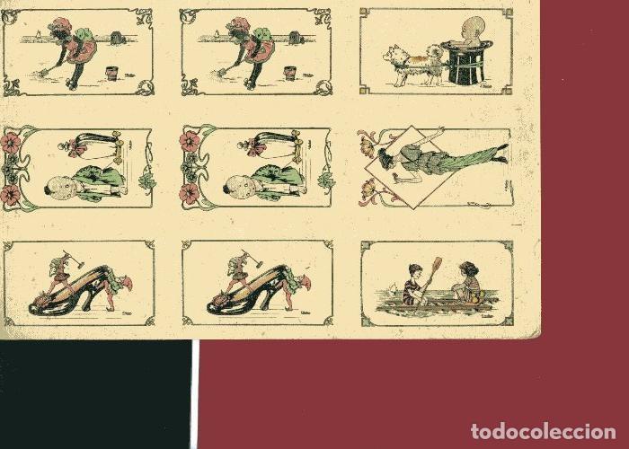 Juguetes antiguos y Juegos de colecci&oacute;n: LAMINA INFANTIL PROX 1910 DIBUJANTE J.IBA&Ntilde;EZ ... ni