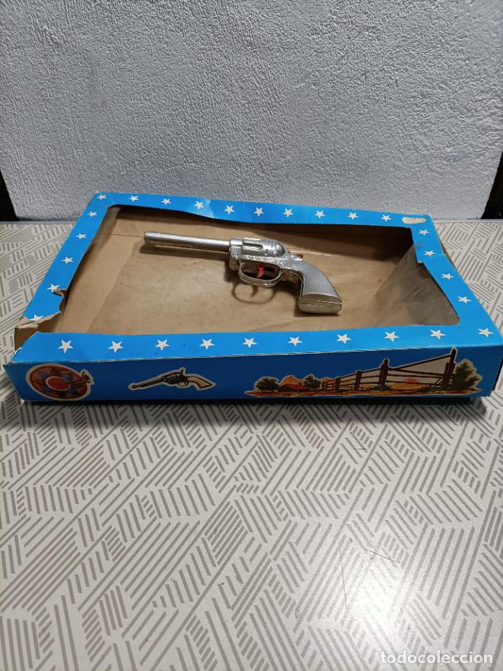 Jouets Anciens et Jeux de collection: Antigua pistola de juguete en plastico
