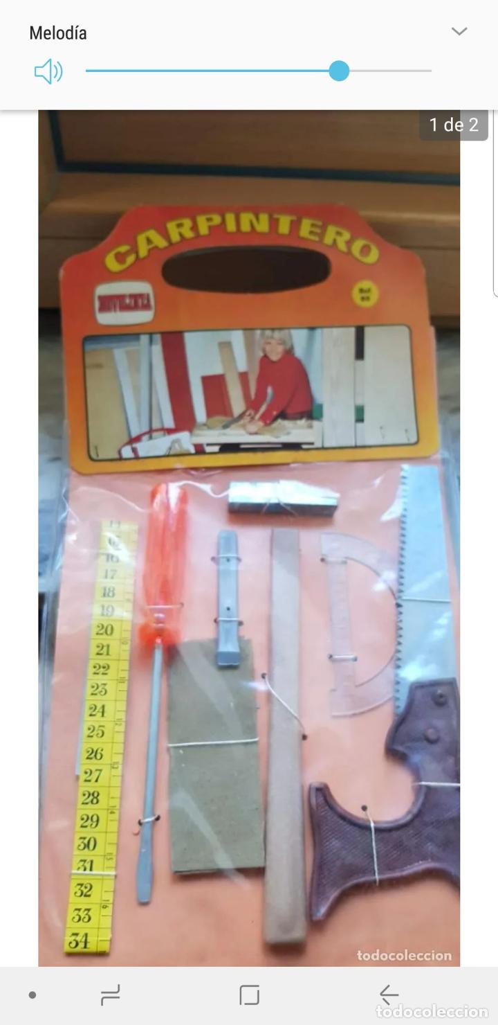 Juguetes antiguos y juegos de colecci&oacute;n: UTILES DE CARPINTERO - Foto 1