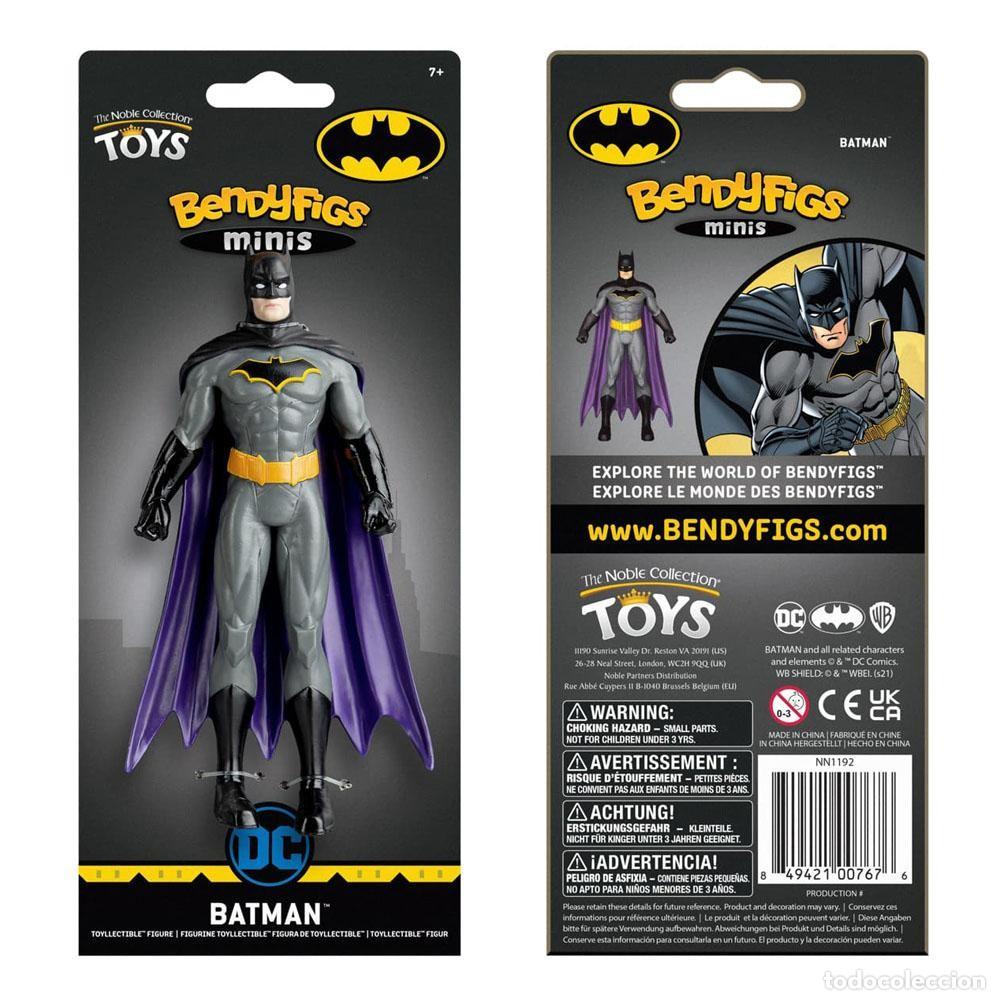 dc comics figura maleable mini bendyfigs batman - Compra venta en  todocoleccion