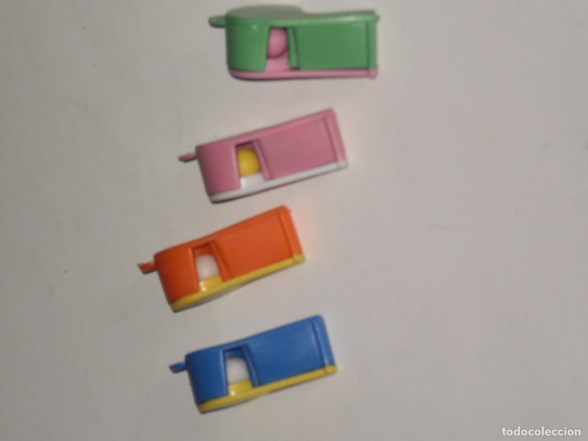 Juguetes antiguos y Juegos de colecci&oacute;n: LOTE DE 4 PITOS INFANTILES TIPO ARBITRO , DE PLASTICO . QUIOSCOS DE LOS A&Ntilde;OS 70