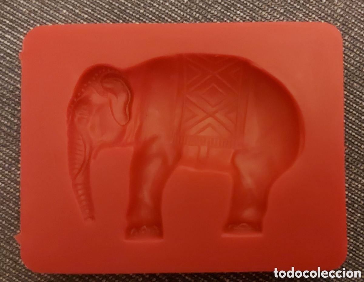 Juguetes antiguos y juegos de colecci&oacute;n: JOVI PLAST. Molde elefante para plastilina a&ntilde;os 80