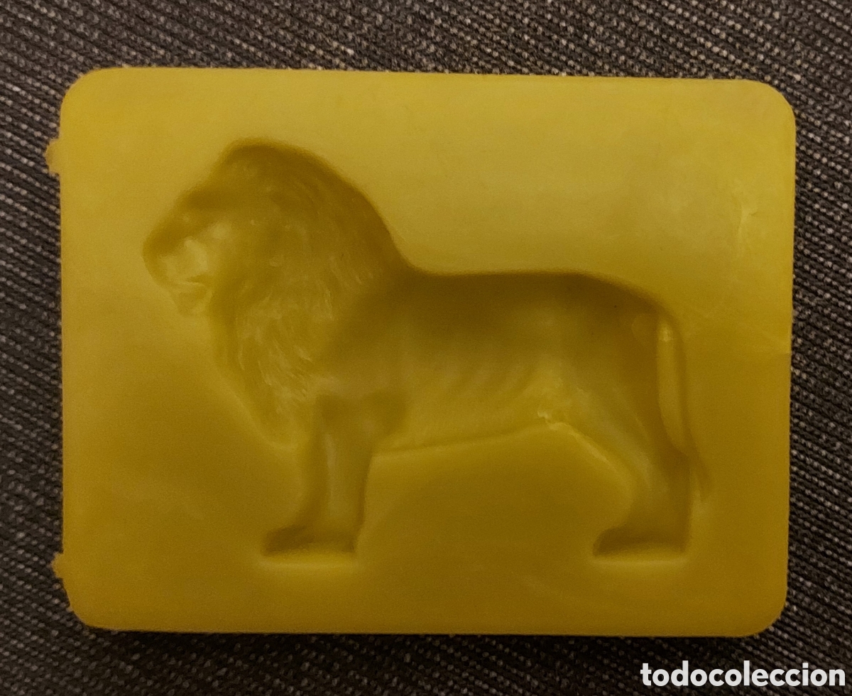 Juguetes antiguos y juegos de colecci&oacute;n: JOVI PLAST. Molde Le&oacute;n para plastilina a&ntilde;os 80