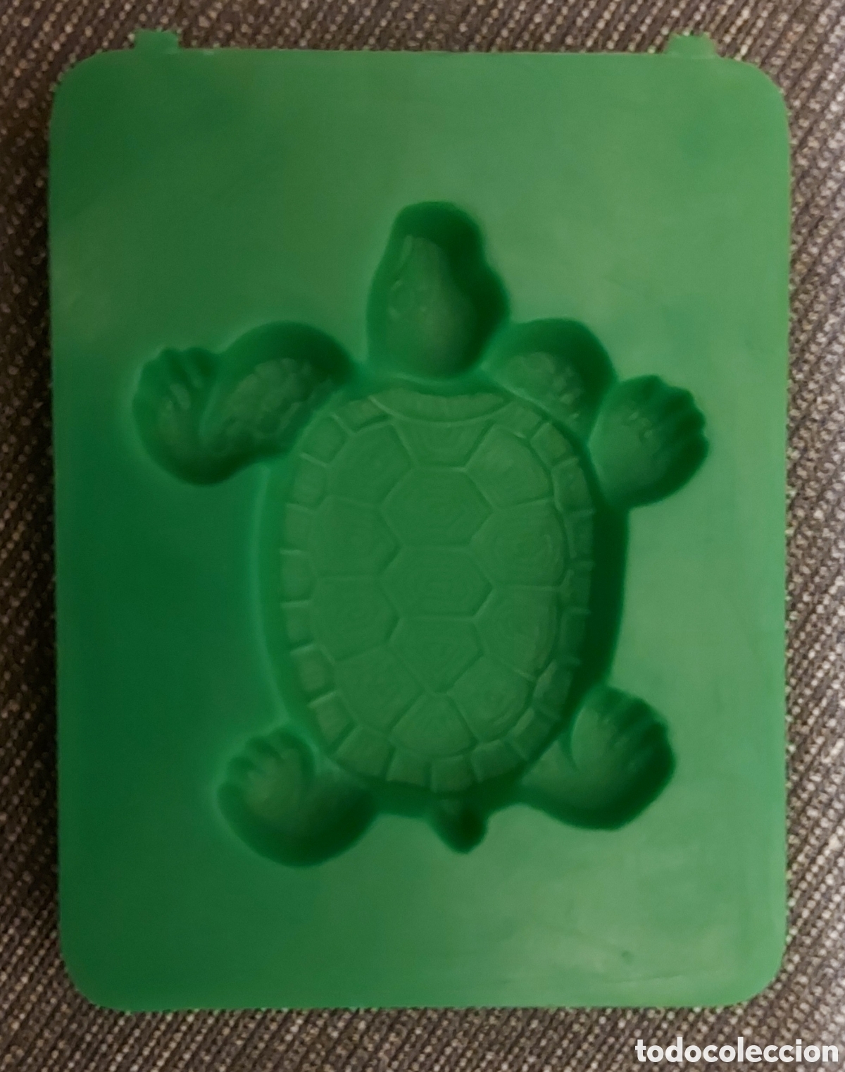 Juguetes antiguos y juegos de colecci&oacute;n: JOVI PLAST. Molde tortuga para plastilina a&ntilde;os 80
