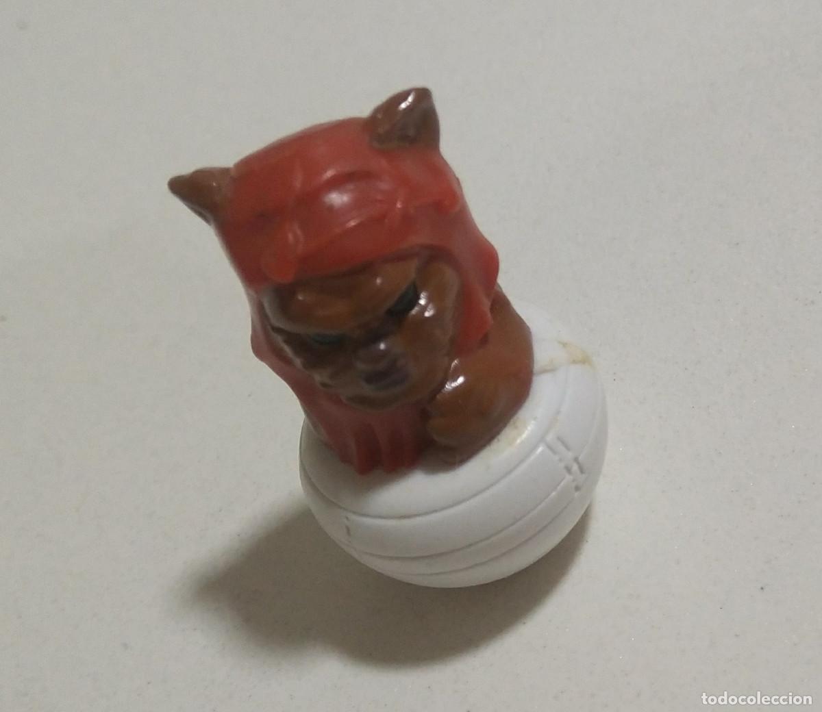 Juguetes antiguos y juegos de colecci&oacute;n: figurita mu&ntilde;eco tentetieso tente tieso star wars guerra galaxias carrefour rollin rollinz mini ewok