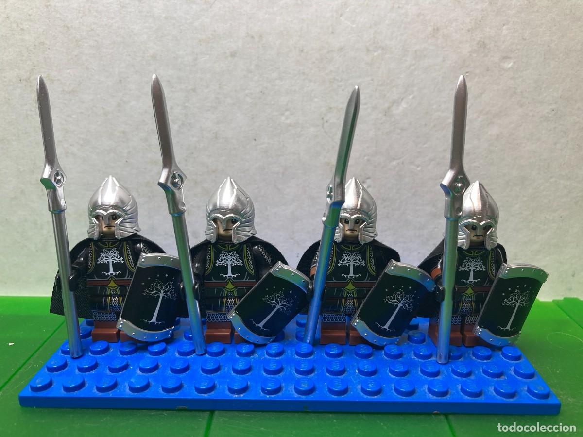 Juguetes antiguos y Juegos de colecci&oacute;n: Minifiguras El se&ntilde;or de los anillos - Gondor Guardia Ciudadela
