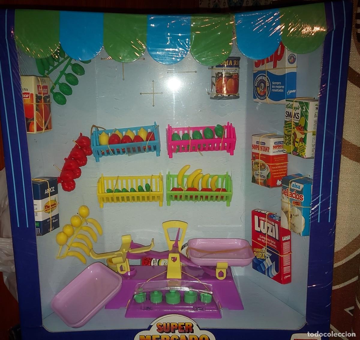 Juguetes antiguos y juegos de colecci&oacute;n: SUPERMERCADO DE COMANSI - TIENDA DE ALIMENTACION CON BASCULA, FRUTAS Y VERDURAS -