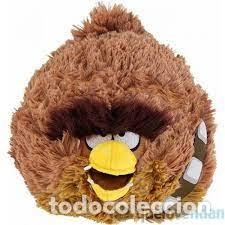 Juguetes antiguos y Juegos de colecci&oacute;n: ANGRY BIRDS STAR WARS PELUCHE CHEWBACCA