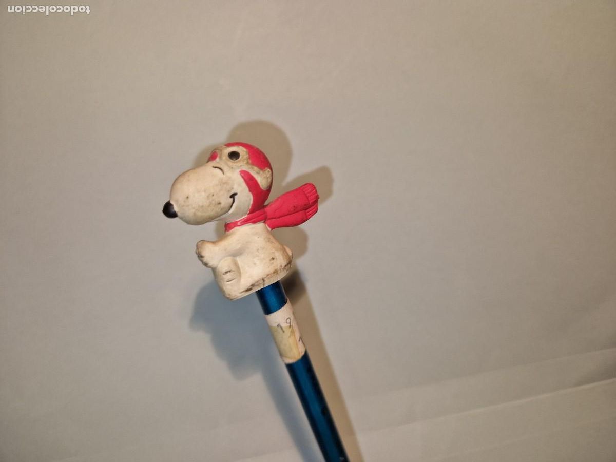Juguetes antiguos y Juegos de colecci&oacute;n: SNOOPY y lapicero - FIGURA A&Ntilde;OS 80 - LAPICERO
