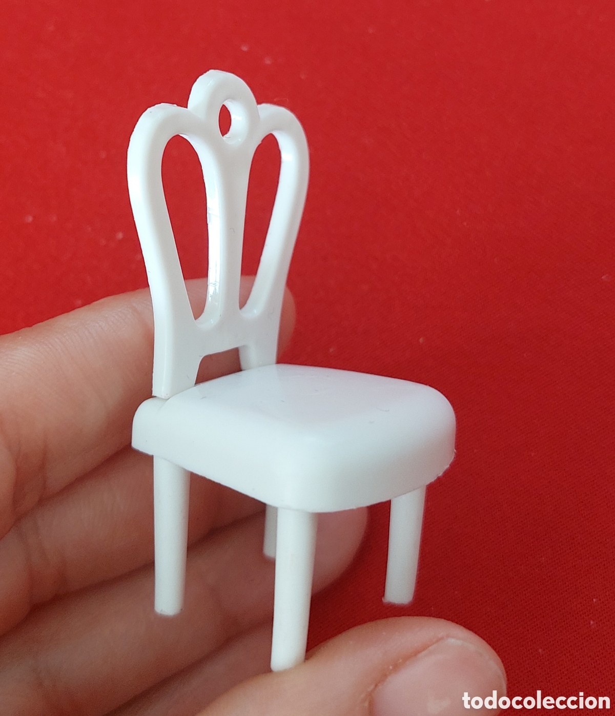 Juguetes antiguos y Juegos de colecci&oacute;n: Silla juguete casa mu&ntilde;ecas pvc